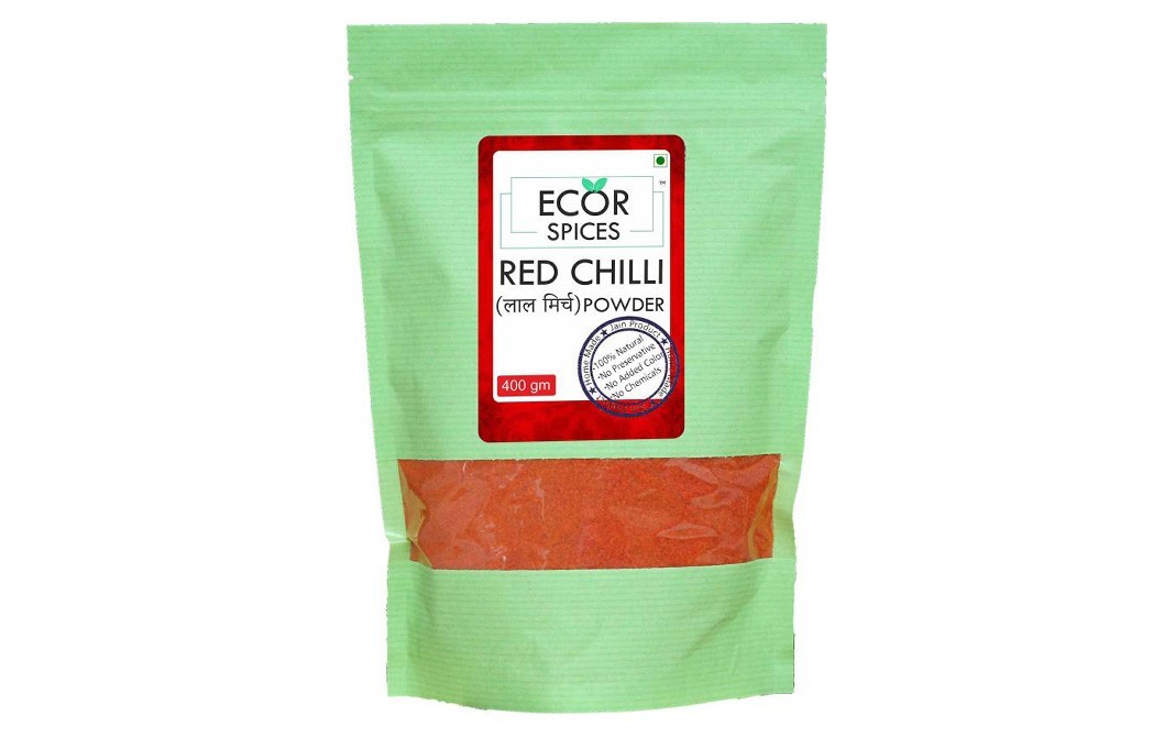 Ecor Spices Red Chilli Powder    Pack  400 grams